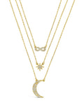 CZ Celestial Infinity Necklace - Sterling Forever