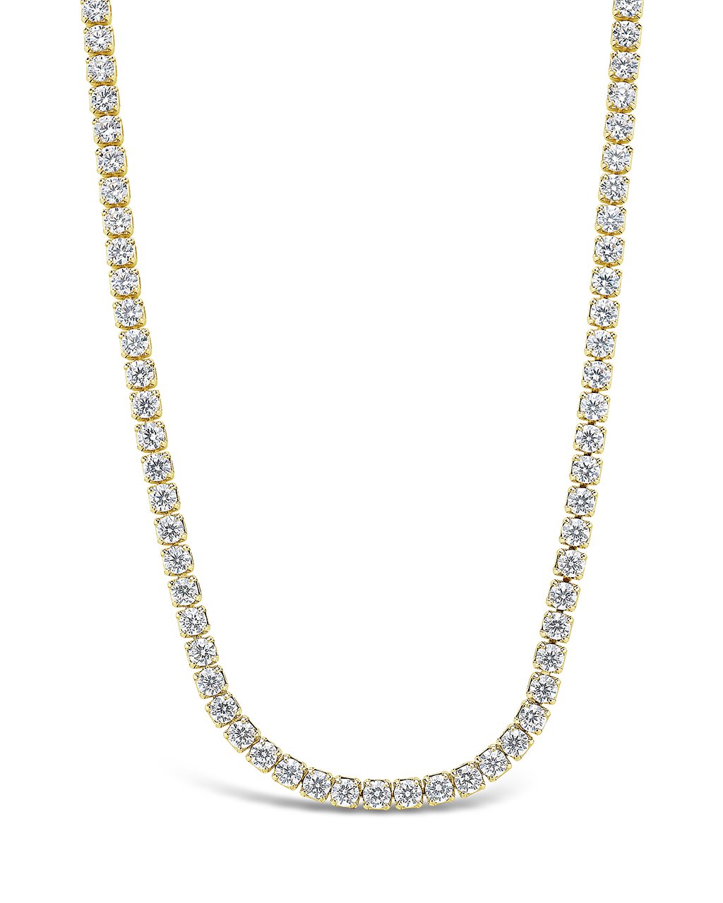 Bezel CZ Tennis Necklace Necklace Sterling Forever 