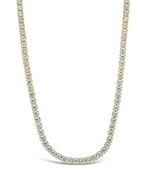 Bezel CZ Tennis Necklace Necklace Sterling Forever 