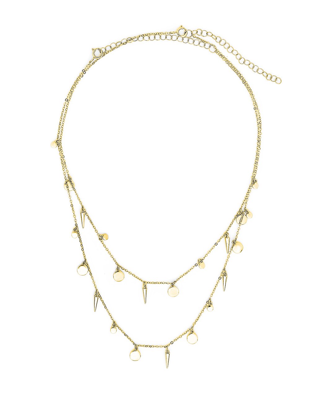 Charm & CZ Station Necklace Set Necklace Sterling Forever 