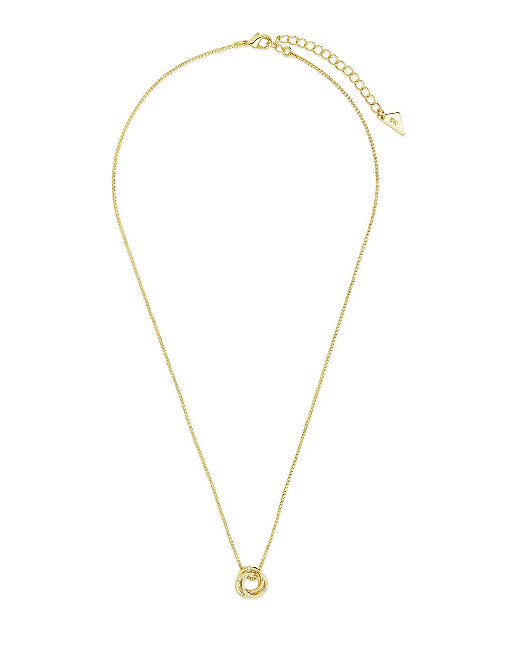 Triple Etoile Ring Pendant Necklace Necklace Sterling Forever 
