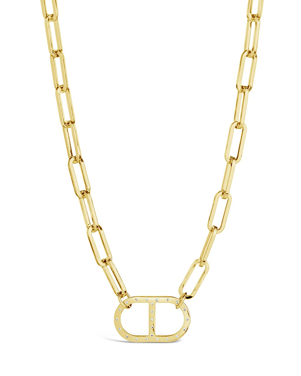 Ezra Necklace Necklace Sterling Forever Gold 