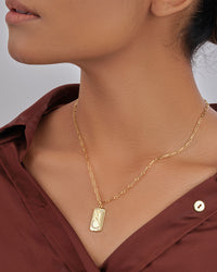 Constellation Dog Tag Necklace Necklace Sterling Forever 