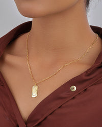 Constellation Dog Tag Necklace Necklace Sterling Forever 