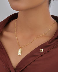 Constellation Dog Tag Necklace Necklace Sterling Forever 