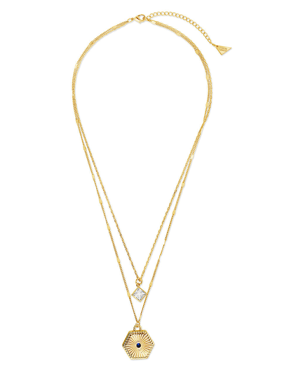 Elizabeth Layered Necklace Necklace Sterling Forever 