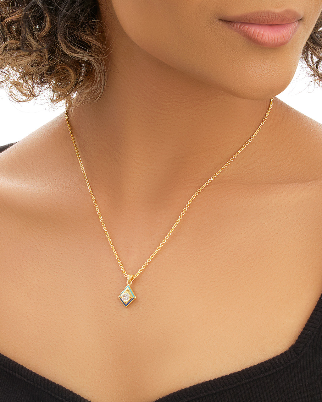 Azurine Pendant Necklace Sterling Forever 