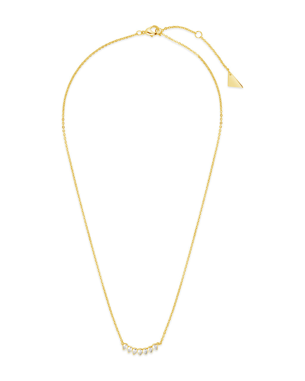 Teardrop Arch Pendant Necklace Necklace Sterling Forever 