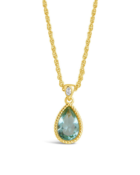 Ciana Pendant Necklace Sterling Forever Gold 