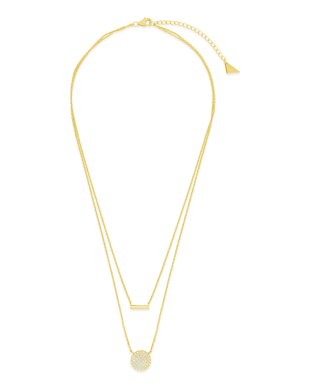 Vivian Layered Necklace Necklace Sterling Forever 