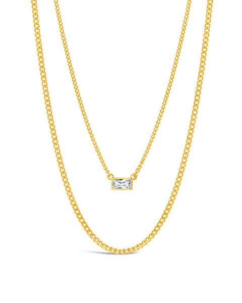 CULLNI(クルニ)】Rectangle Top Necklace ネックレス(JW-014