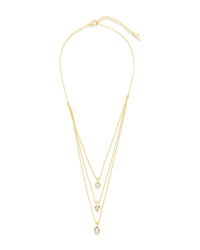 Julie Layered Necklace Necklace Sterling Forever 