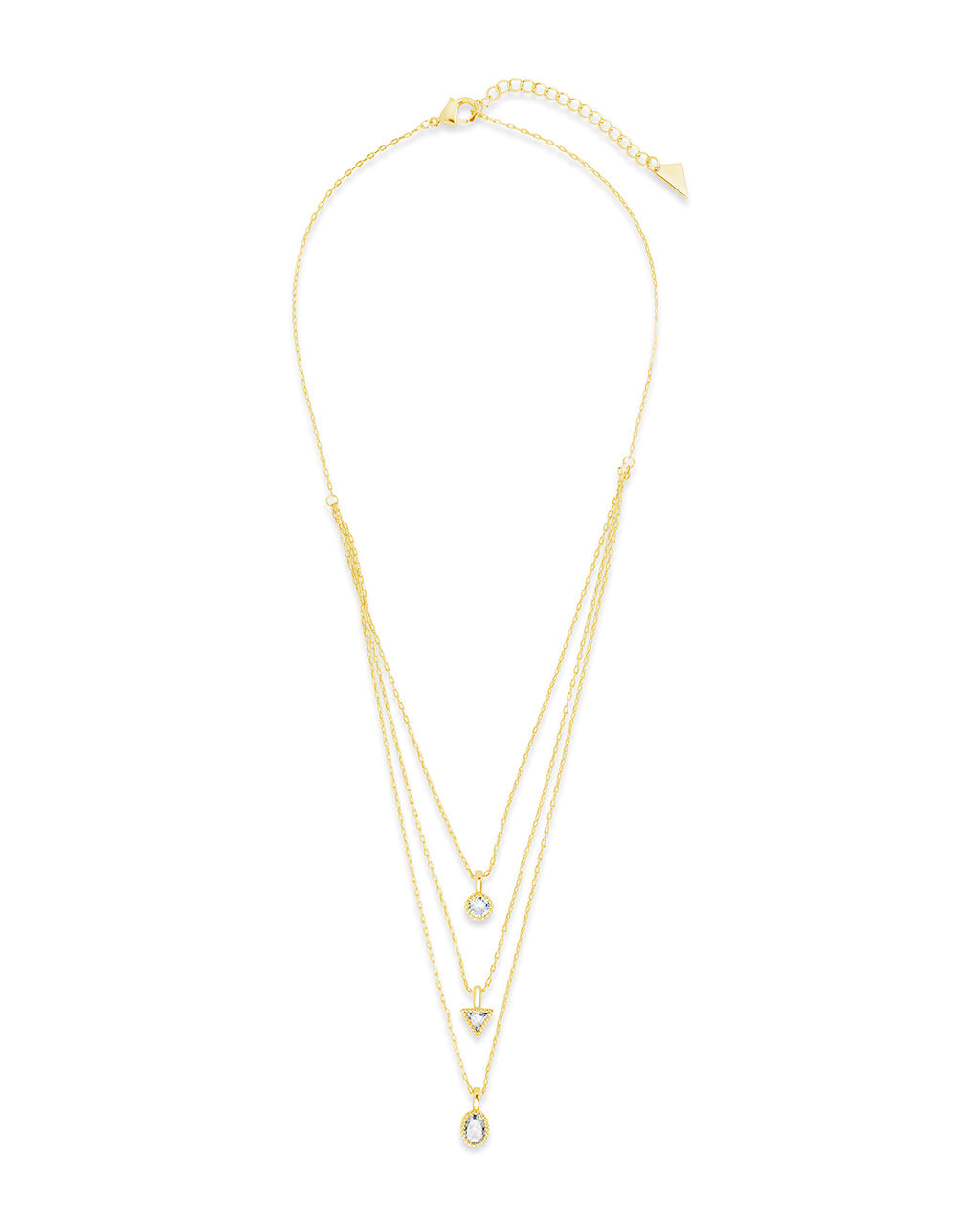 Julie Layered Necklace Necklace Sterling Forever 