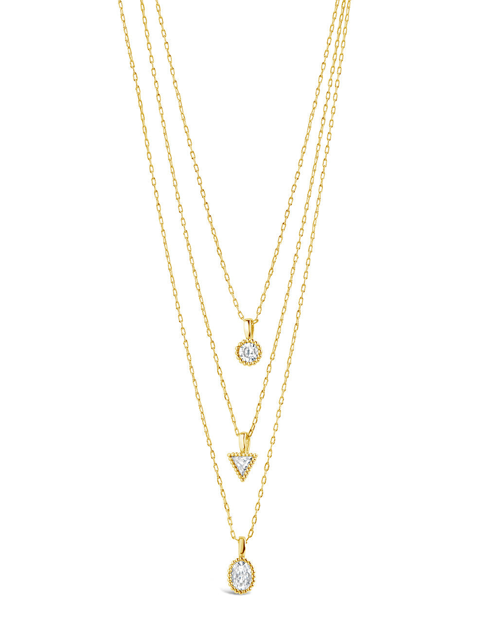 Julie Layered Necklace Necklace Sterling Forever Gold 