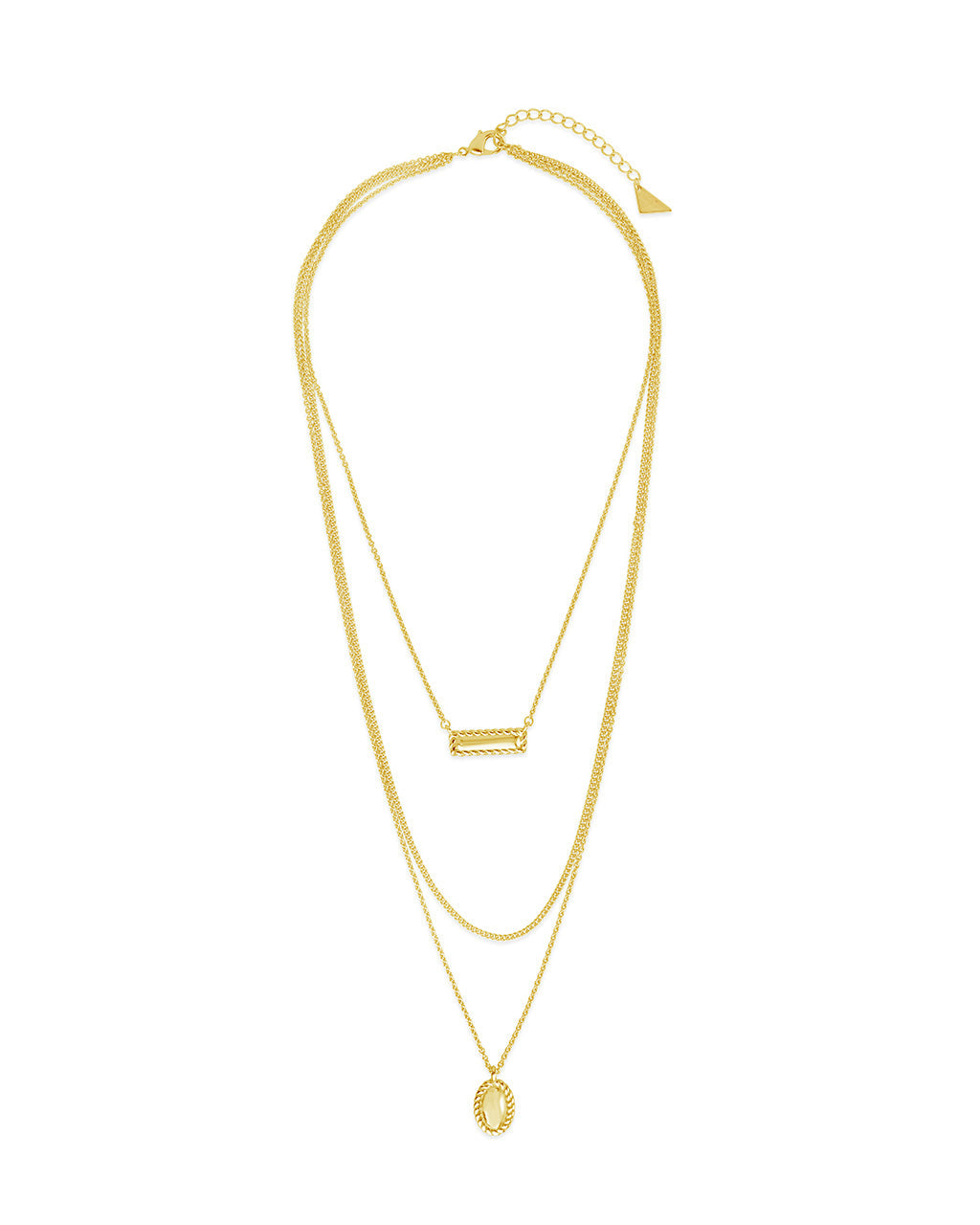 Hartley Layered Necklace Necklace Sterling Forever 