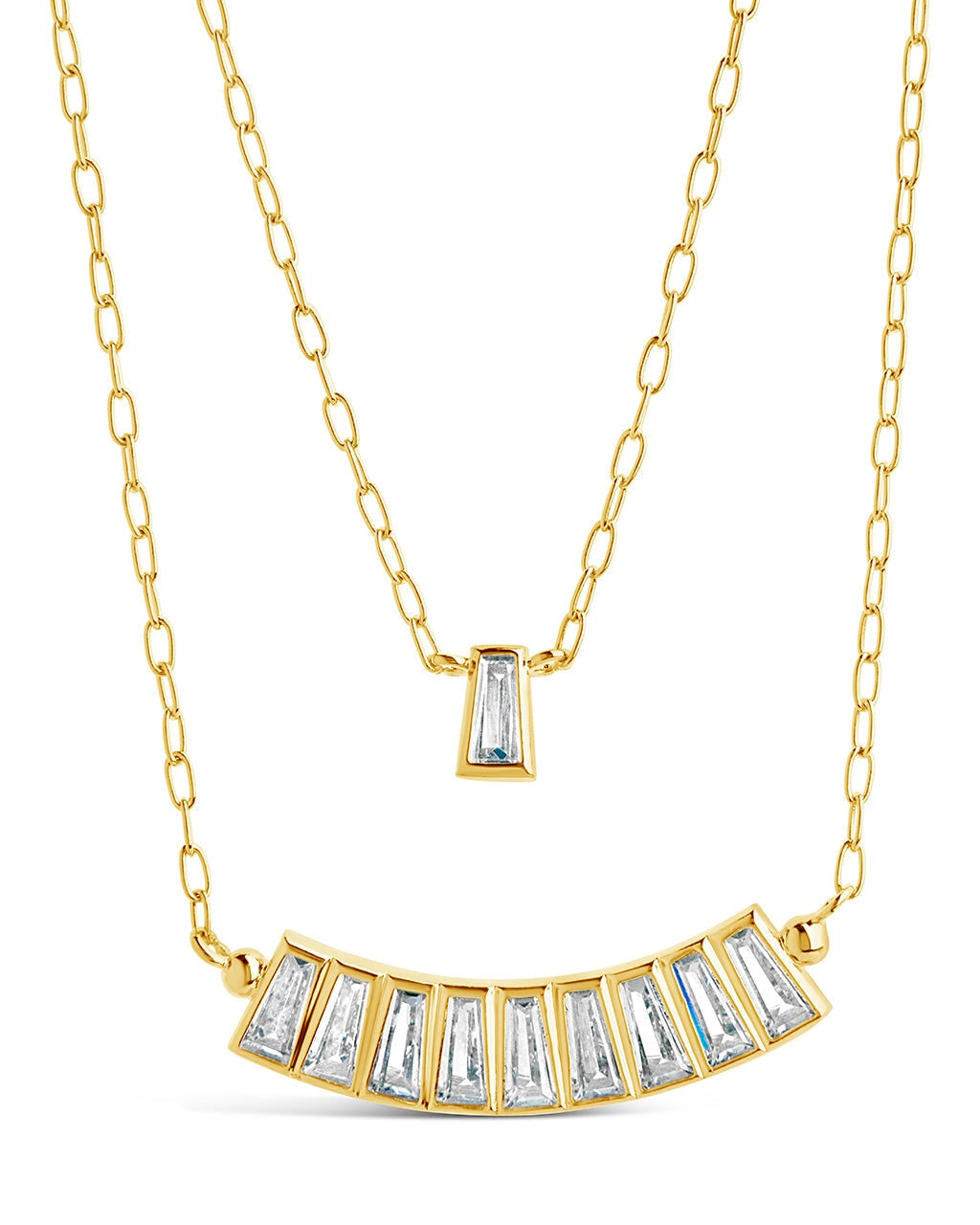 Lillian Layered Necklace Necklace Sterling Forever Gold 