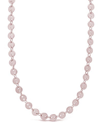 Mini Round Disk Chain Necklace - Sterling Forever
