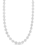 Mini Round Disk Chain Necklace - Sterling Forever
