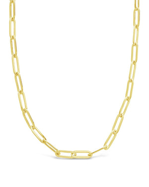 Polished Link Chain Necklace