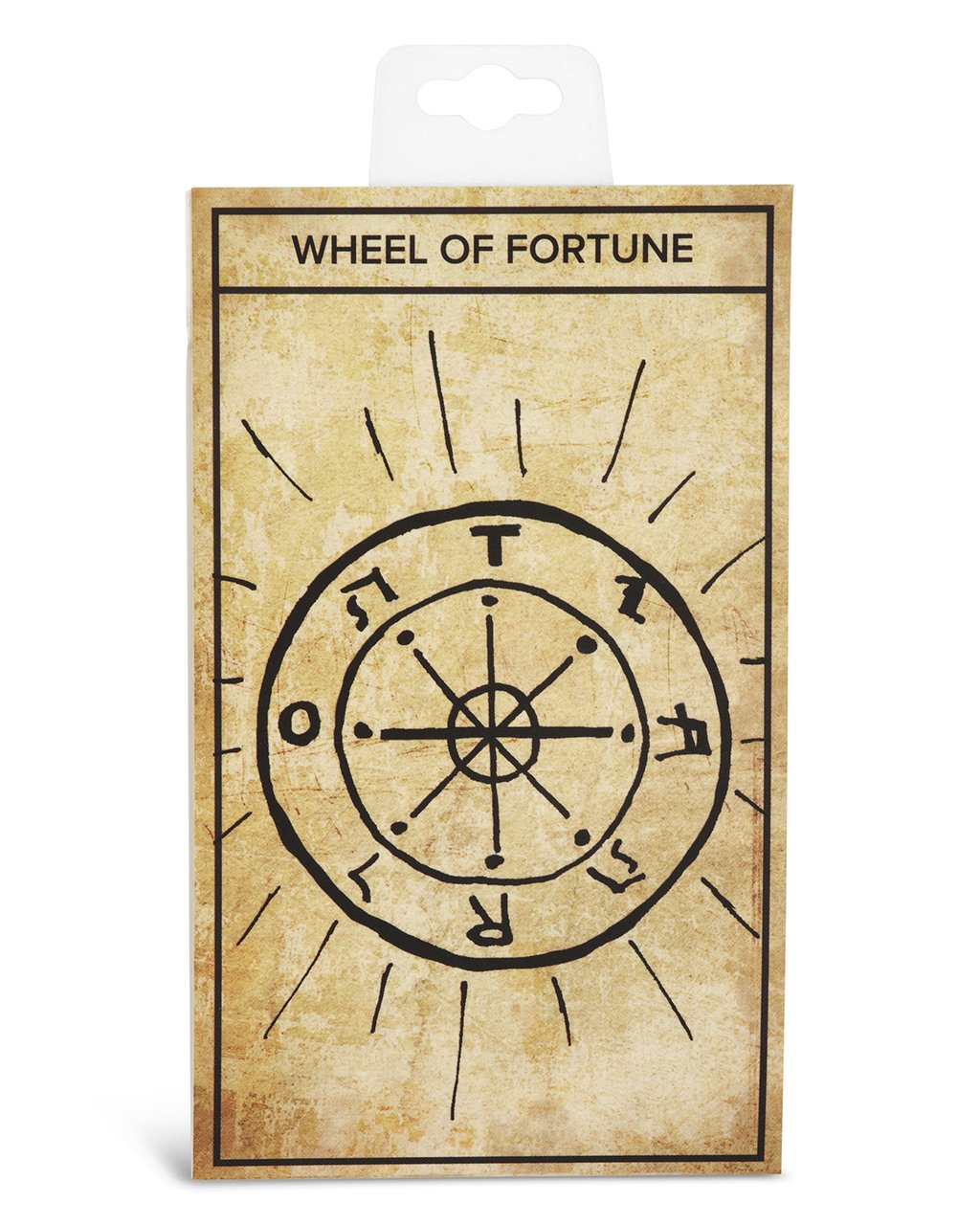Wheel of Fortune Tarot Card Necklace - Sterling Forever
