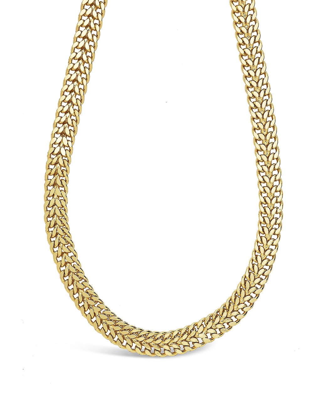 Flat Link Chain Necklace Sterling Forever