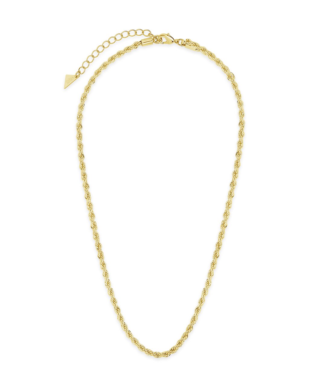 Rope Braided Twist Chain Necklace – Sterling Forever