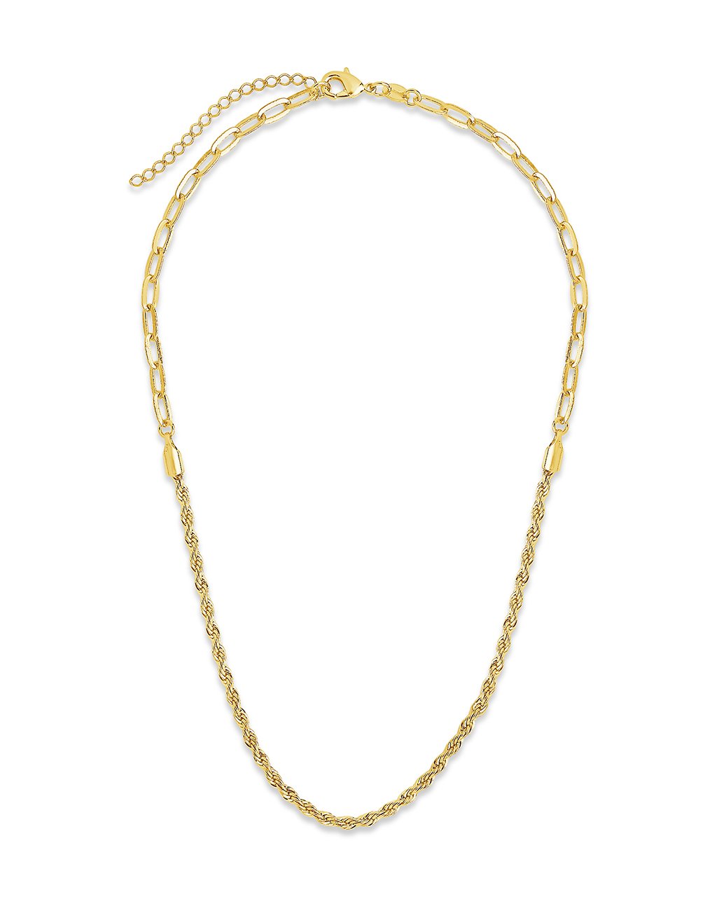 Rope Twist Chain Necklace Sterling Forever 