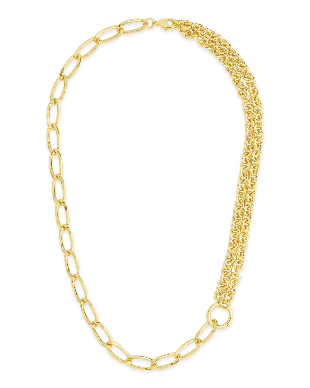 Milan Chain Necklace Necklace Sterling Forever Gold 