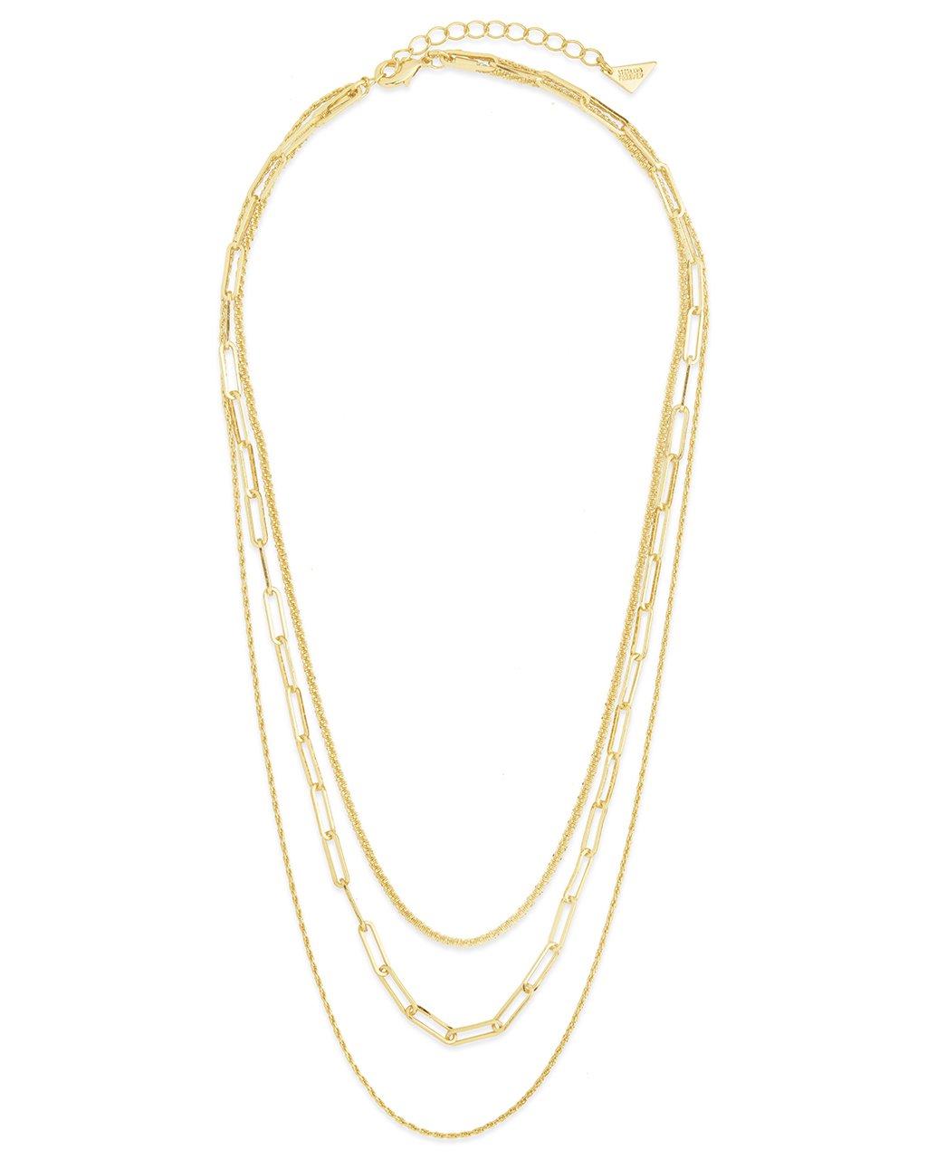 Kori Triple Layered Necklace Necklace Sterling Forever 