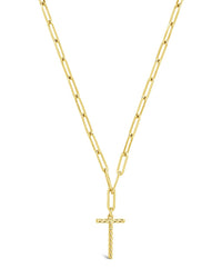 Braided Initial Pendant Necklace Necklace Sterling Forever Gold T 
