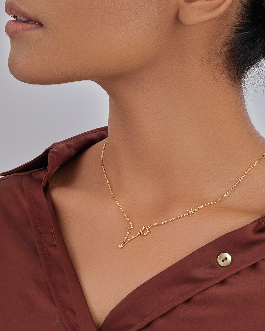 Station Constellation Pendant Necklace Necklace Sterling Forever 
