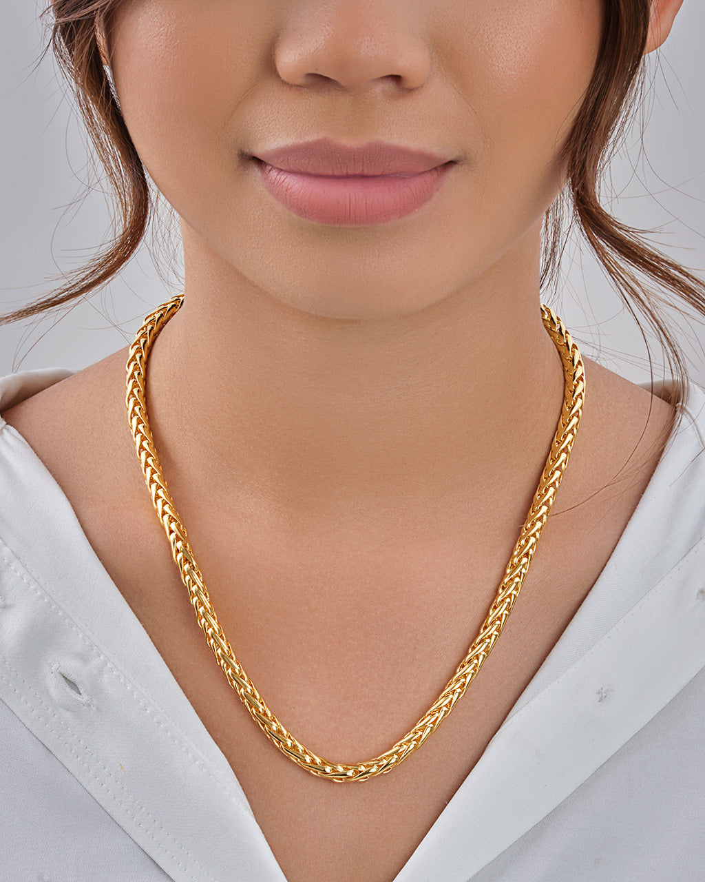 14K Gold Plated Wheat Chain | Sterling Forever