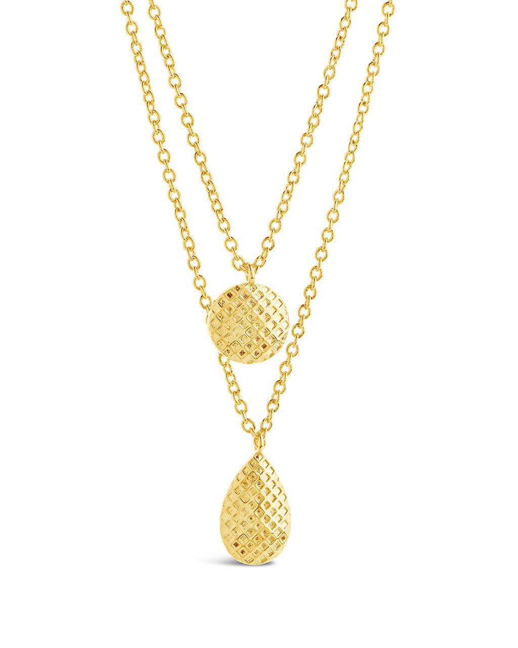 Aldari Layered Necklace Necklace Sterling Forever Gold 