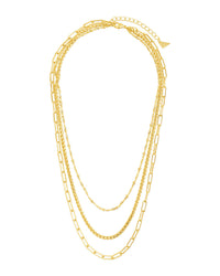 Parisa Layered Chain Necklace Necklace Sterling Forever 