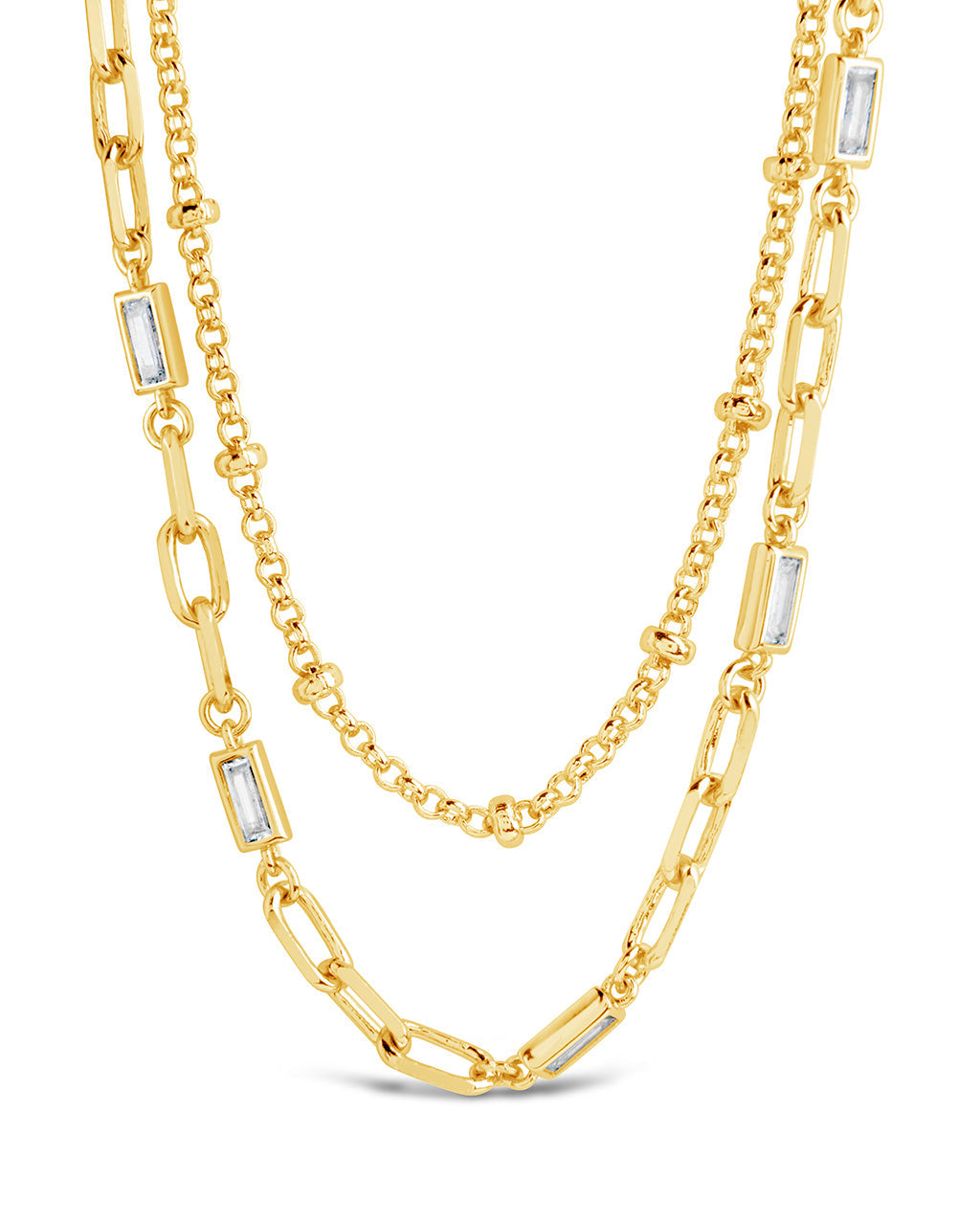Palmer Layered Necklace Necklace Sterling Forever Gold 
