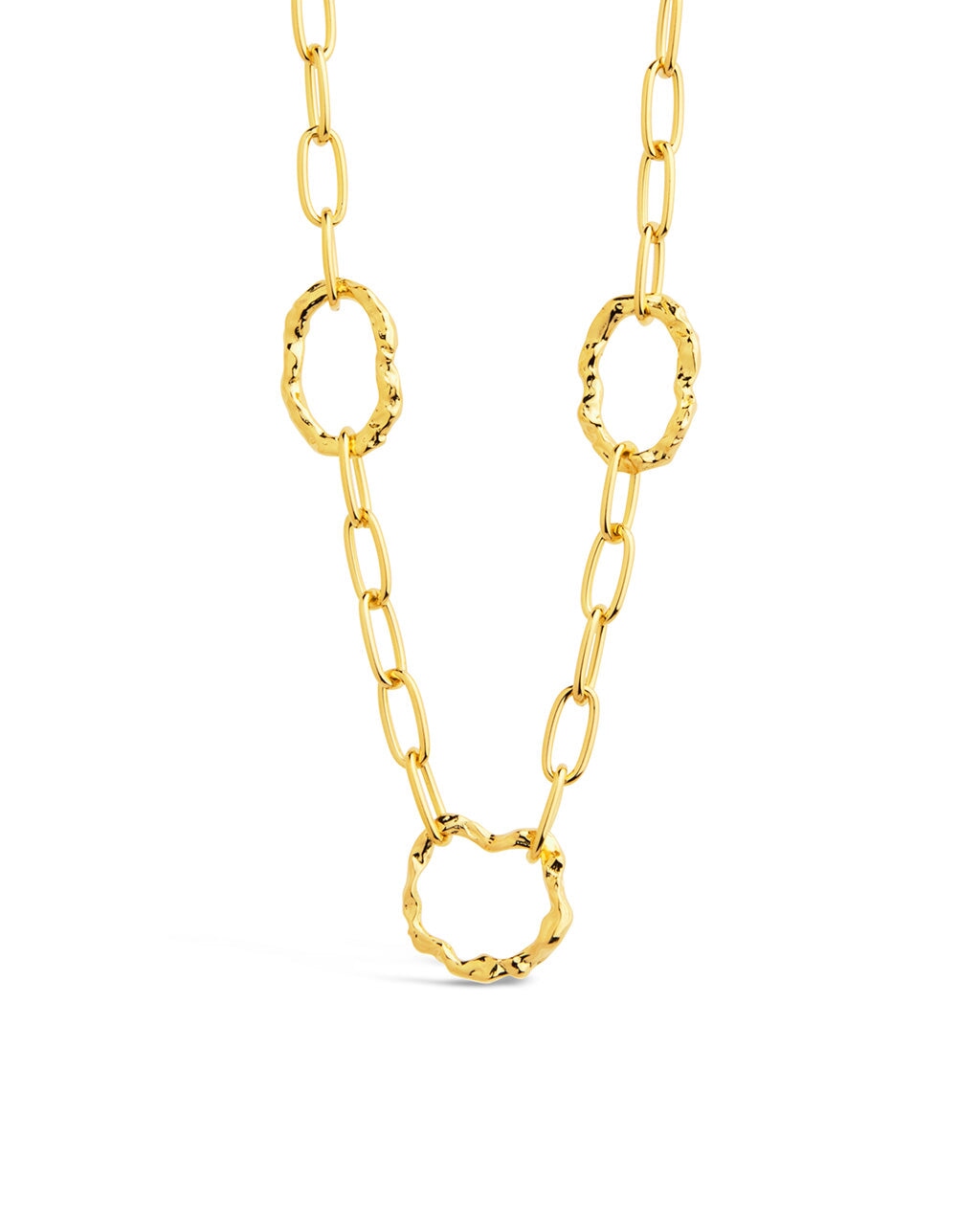 Ira Chain Necklace Necklace Sterling Forever Gold 