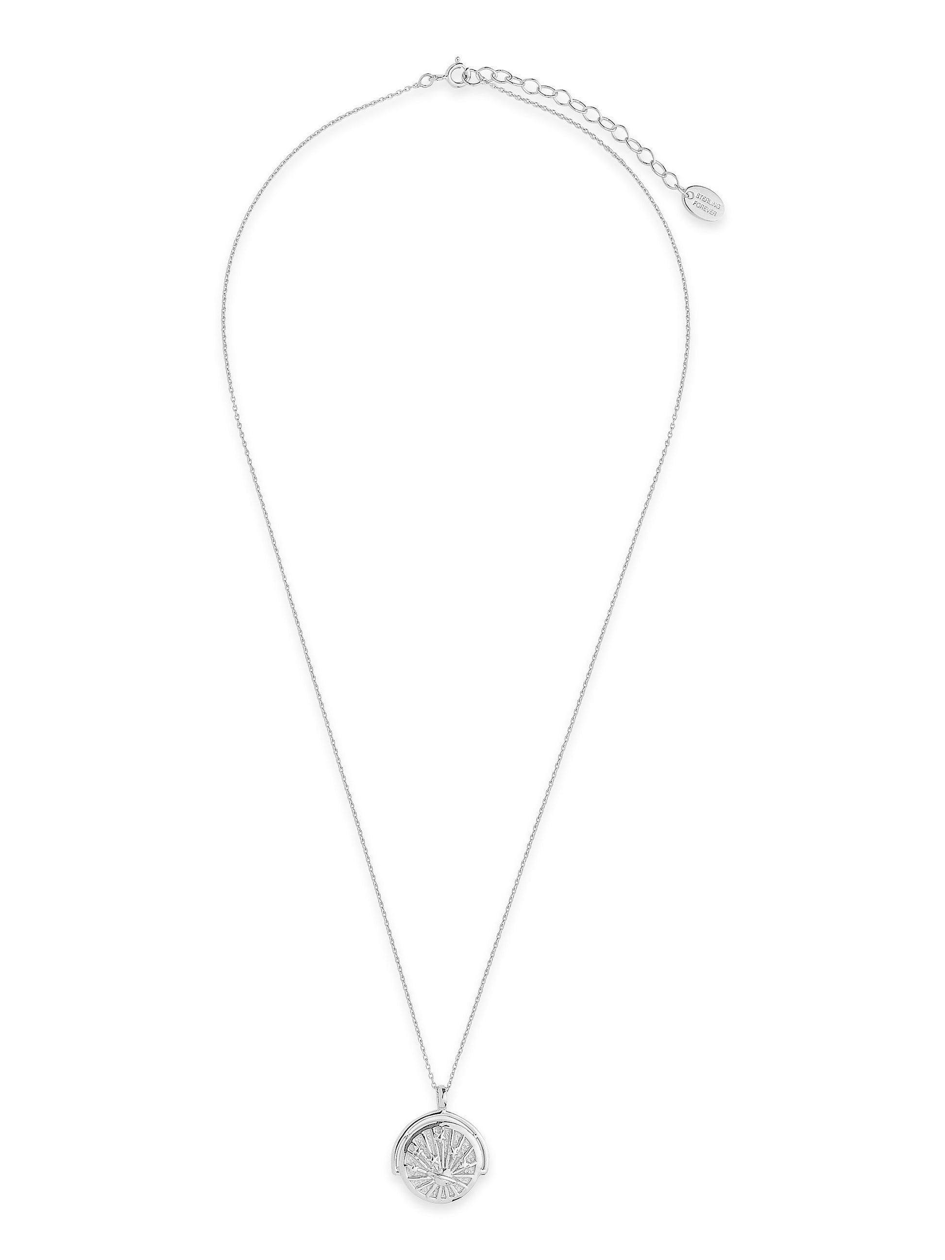 Celestial Rotation Pendant Necklace - Sterling Forever