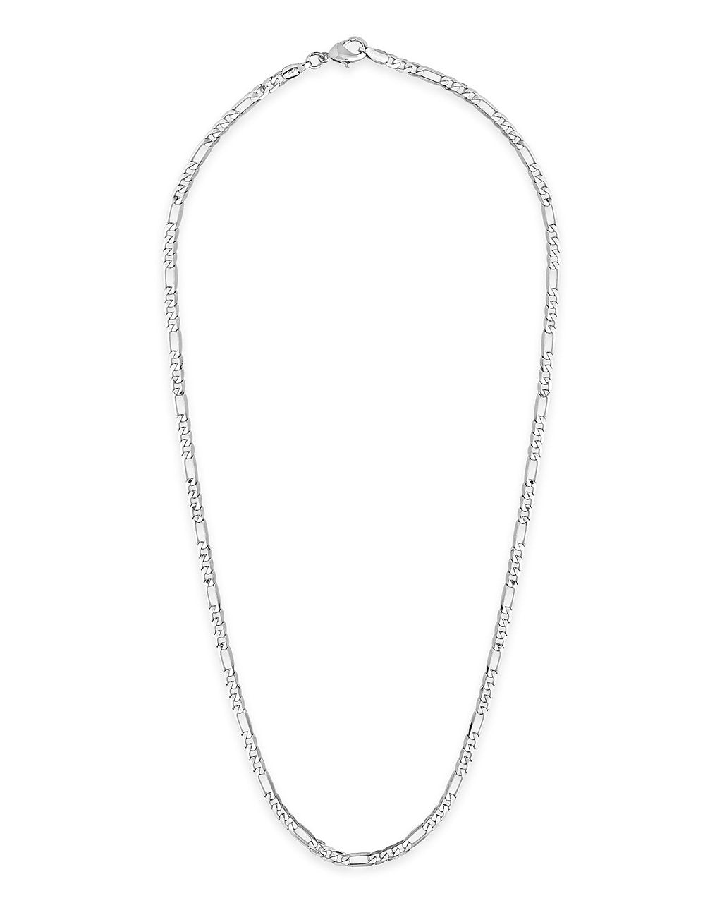 Figaro Chain Necklace - Sterling Forever