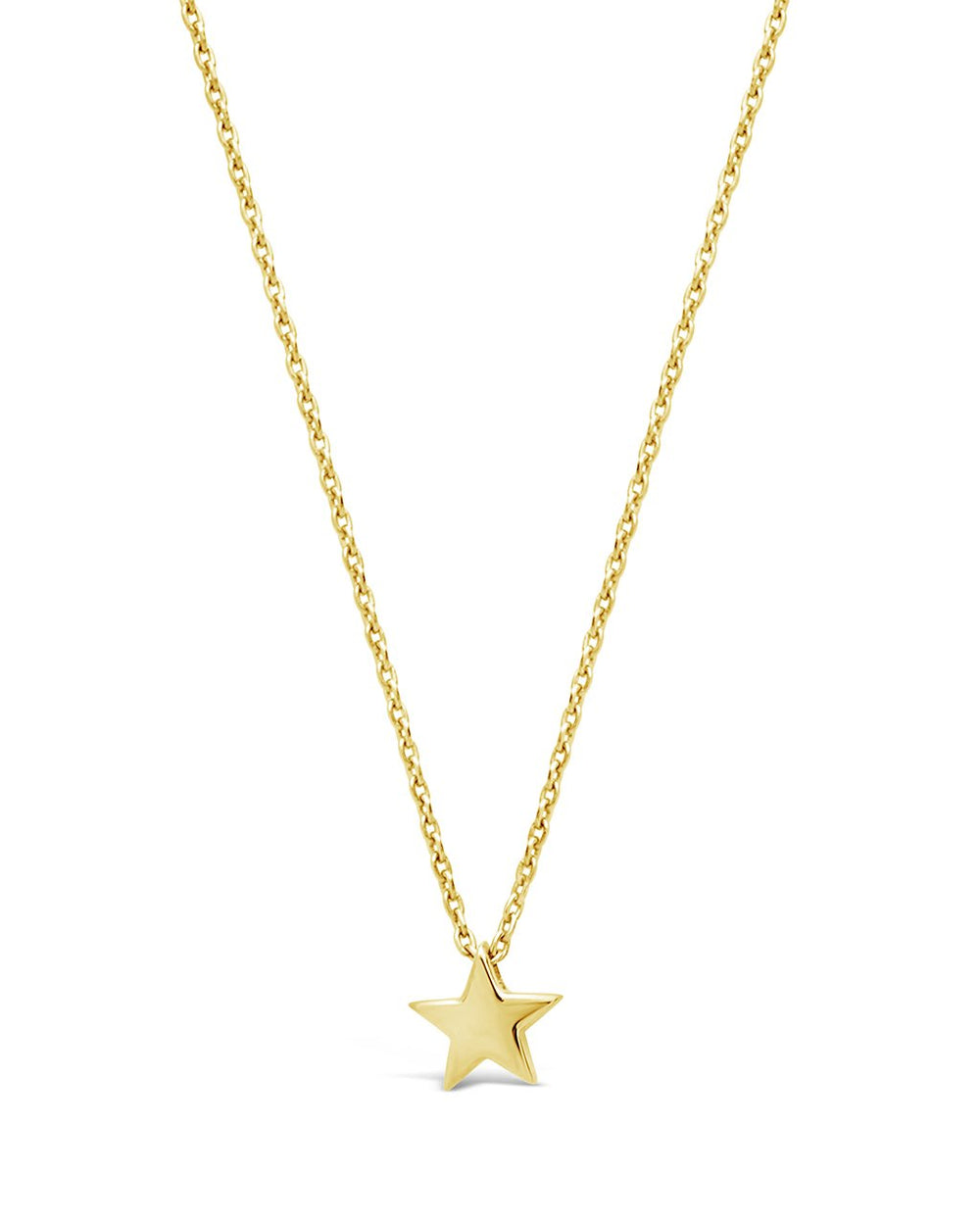 Sterling Silver Delicate Star Pendant Necklace - Sterling Forever