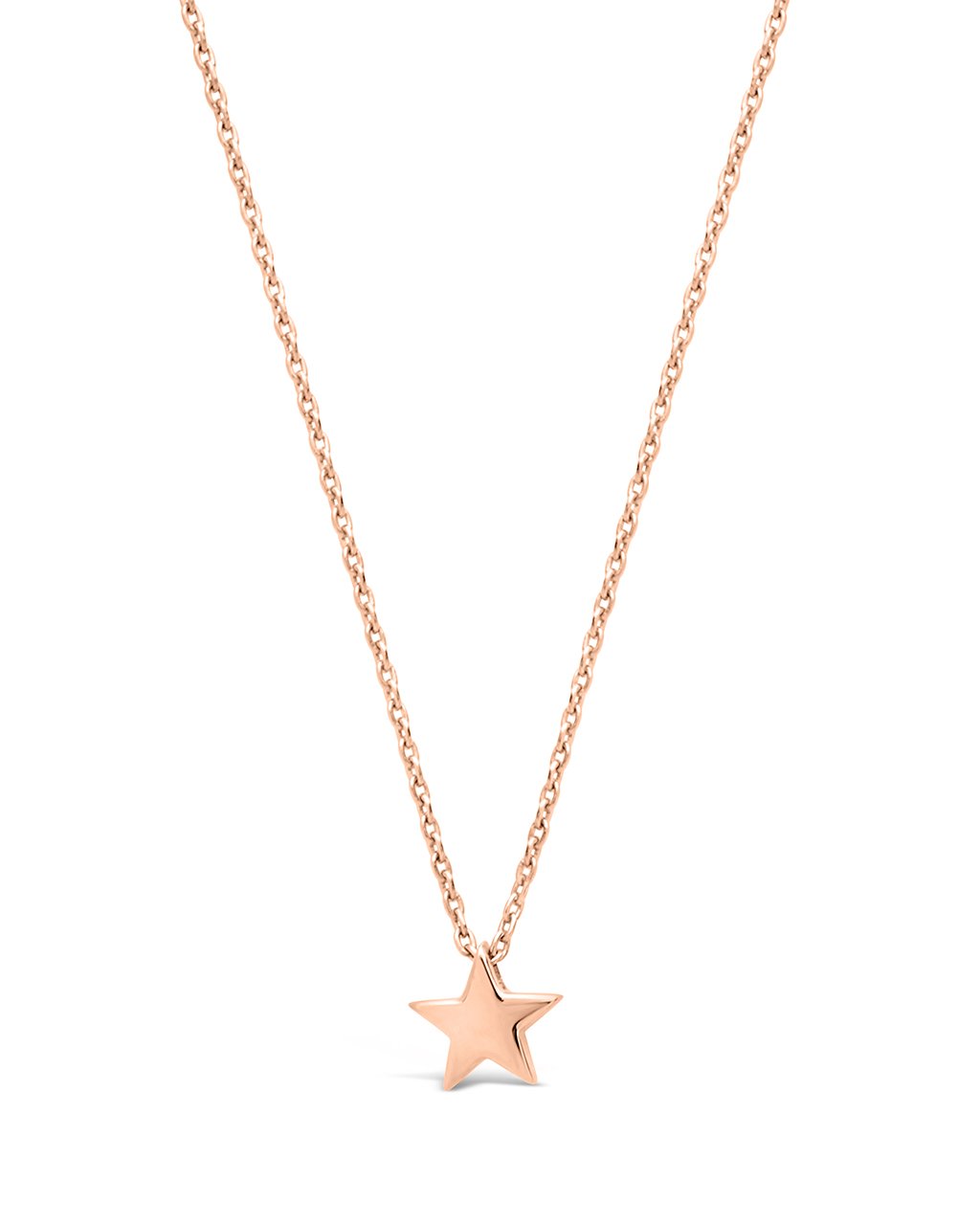 Sterling Silver Delicate Star Pendant Necklace - Sterling Forever
