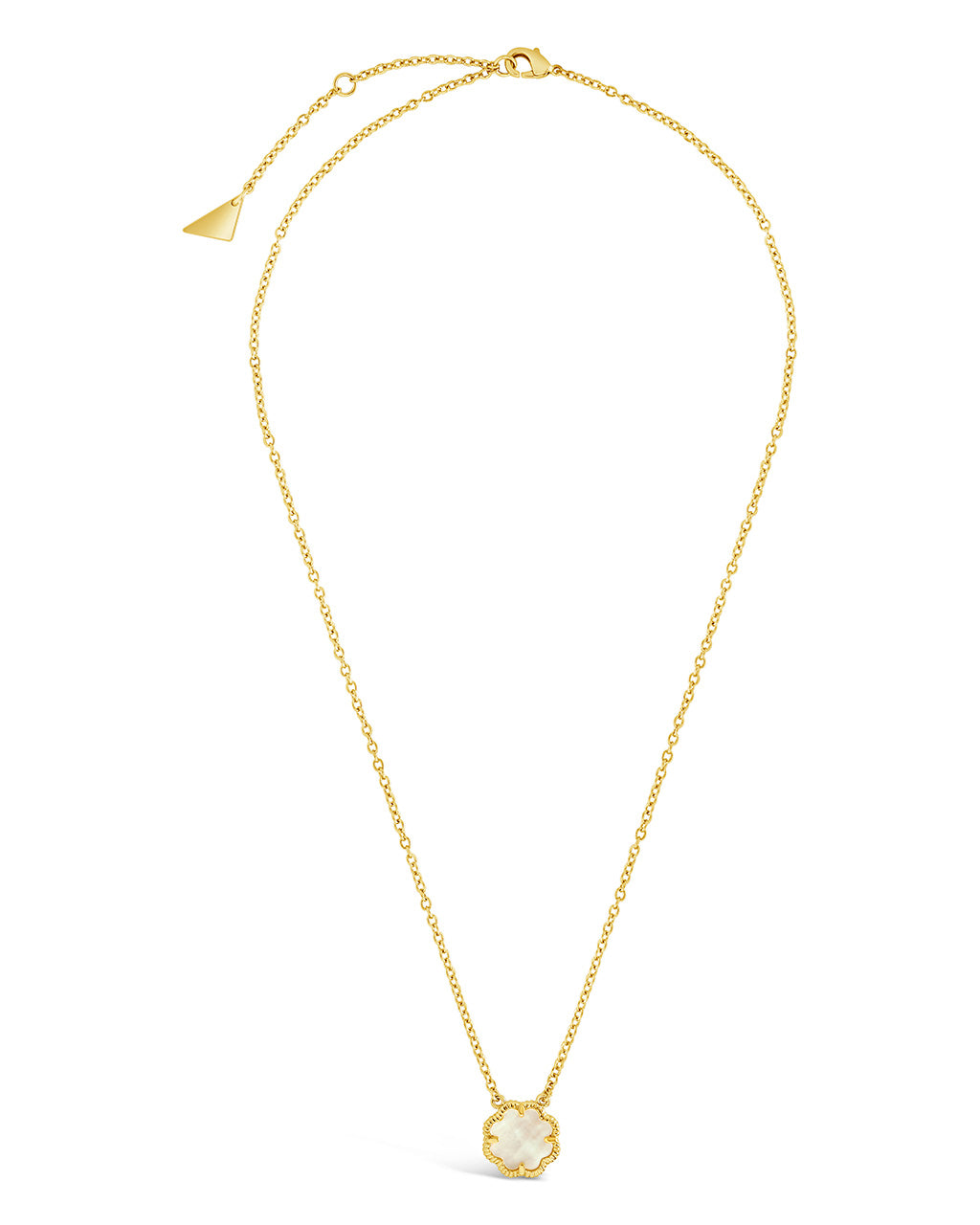 Rose Clover Pendant Necklace Necklace Sterling Forever 