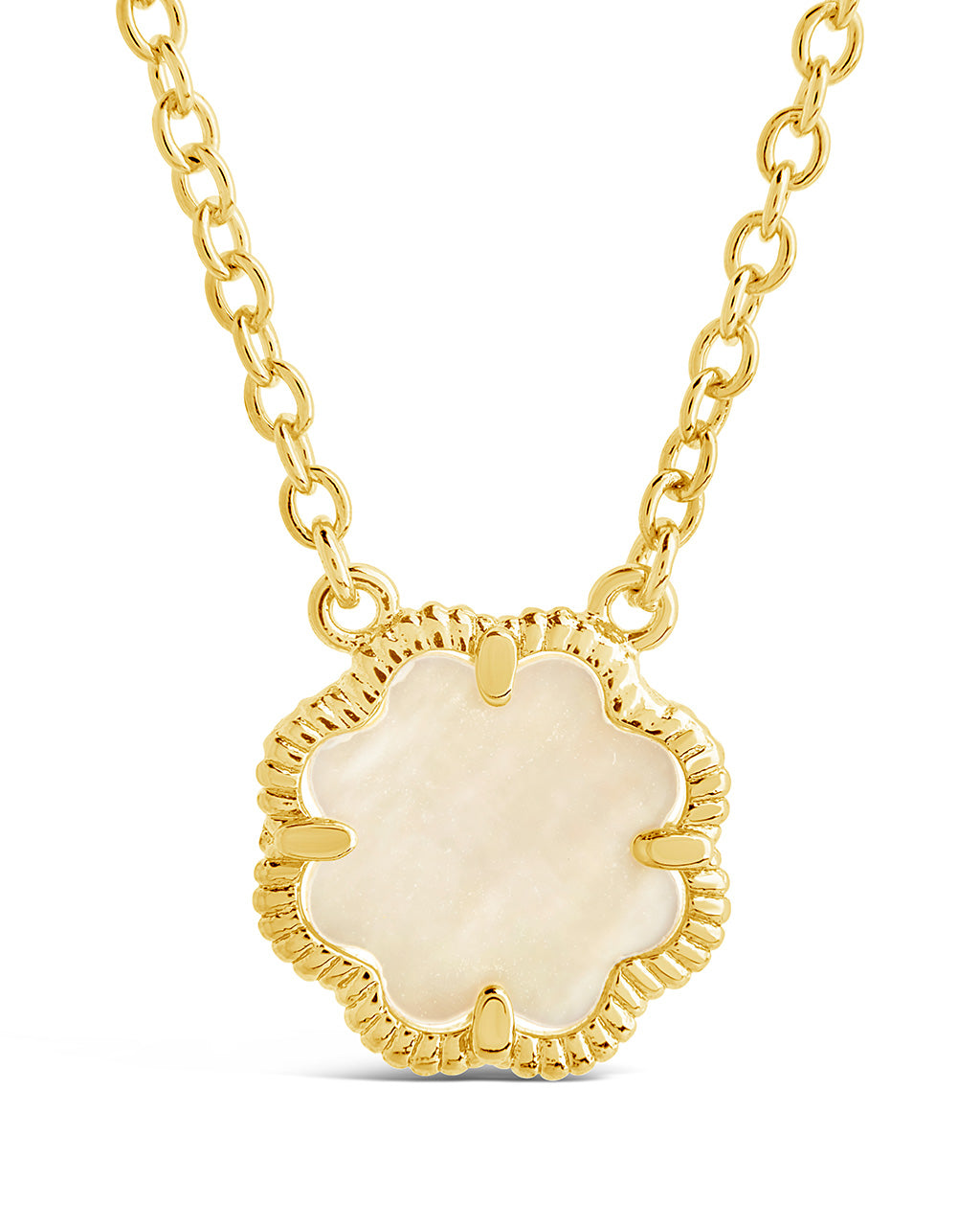 Rose Clover Pendant Necklace Necklace Sterling Forever 