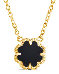 Rose Clover Pendant Necklace Necklace Sterling Forever 