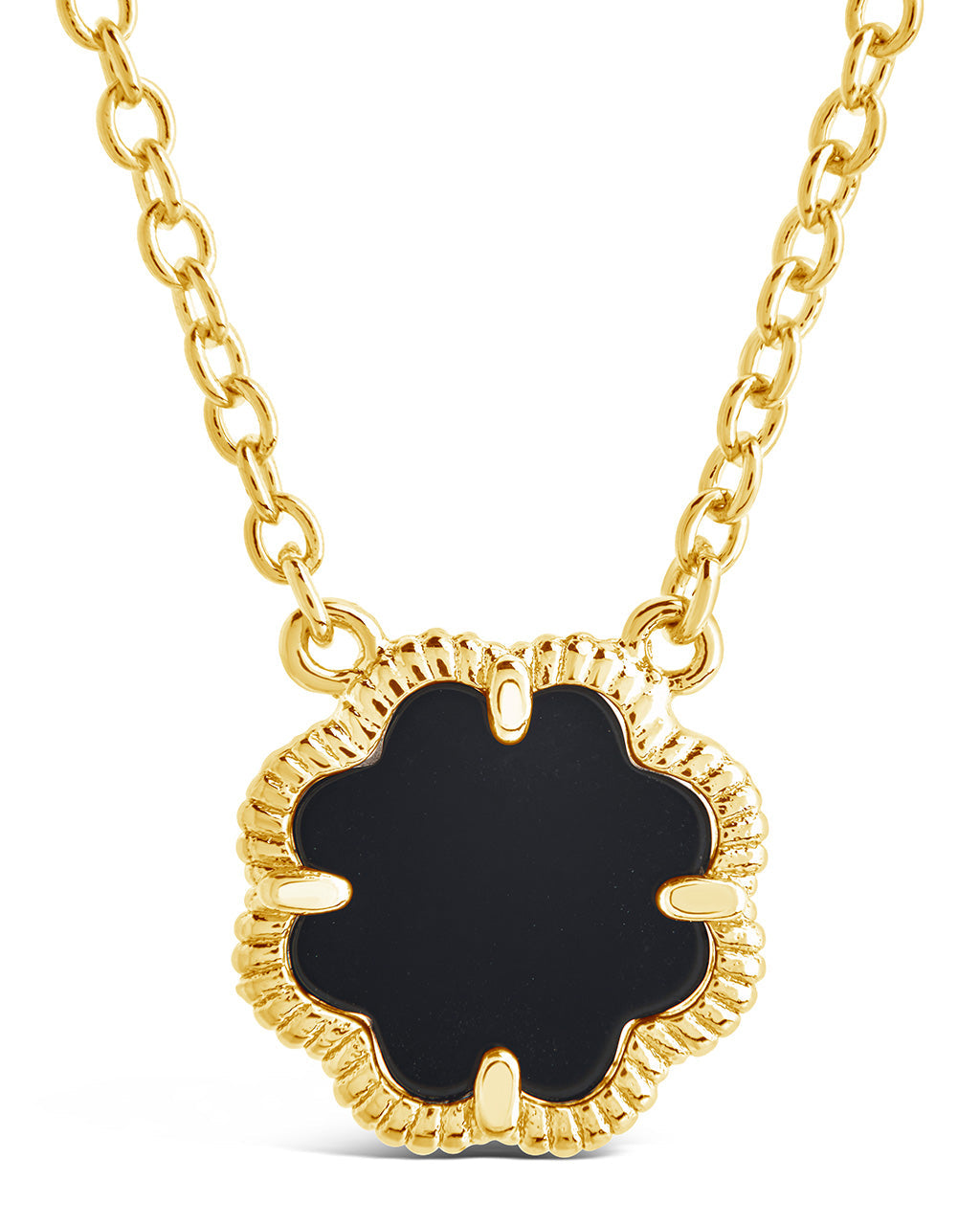 Rose Clover Pendant Necklace Necklace Sterling Forever 