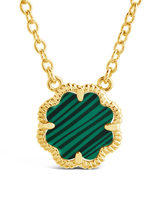 Rose Clover Pendant Necklace Necklace Sterling Forever 