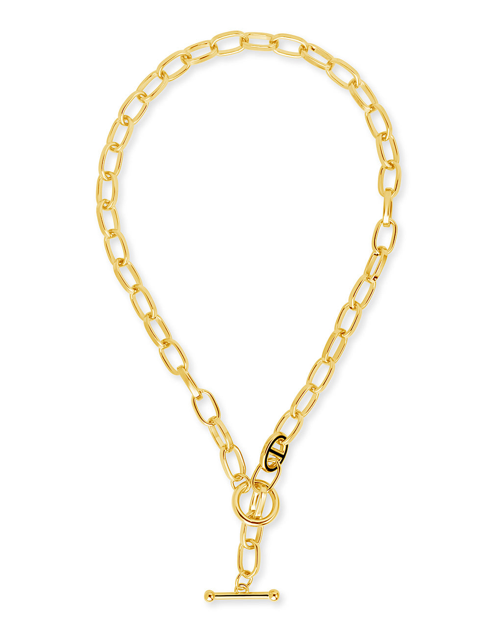 Brynlee Toggle Necklace Necklace Sterling Forever Gold 