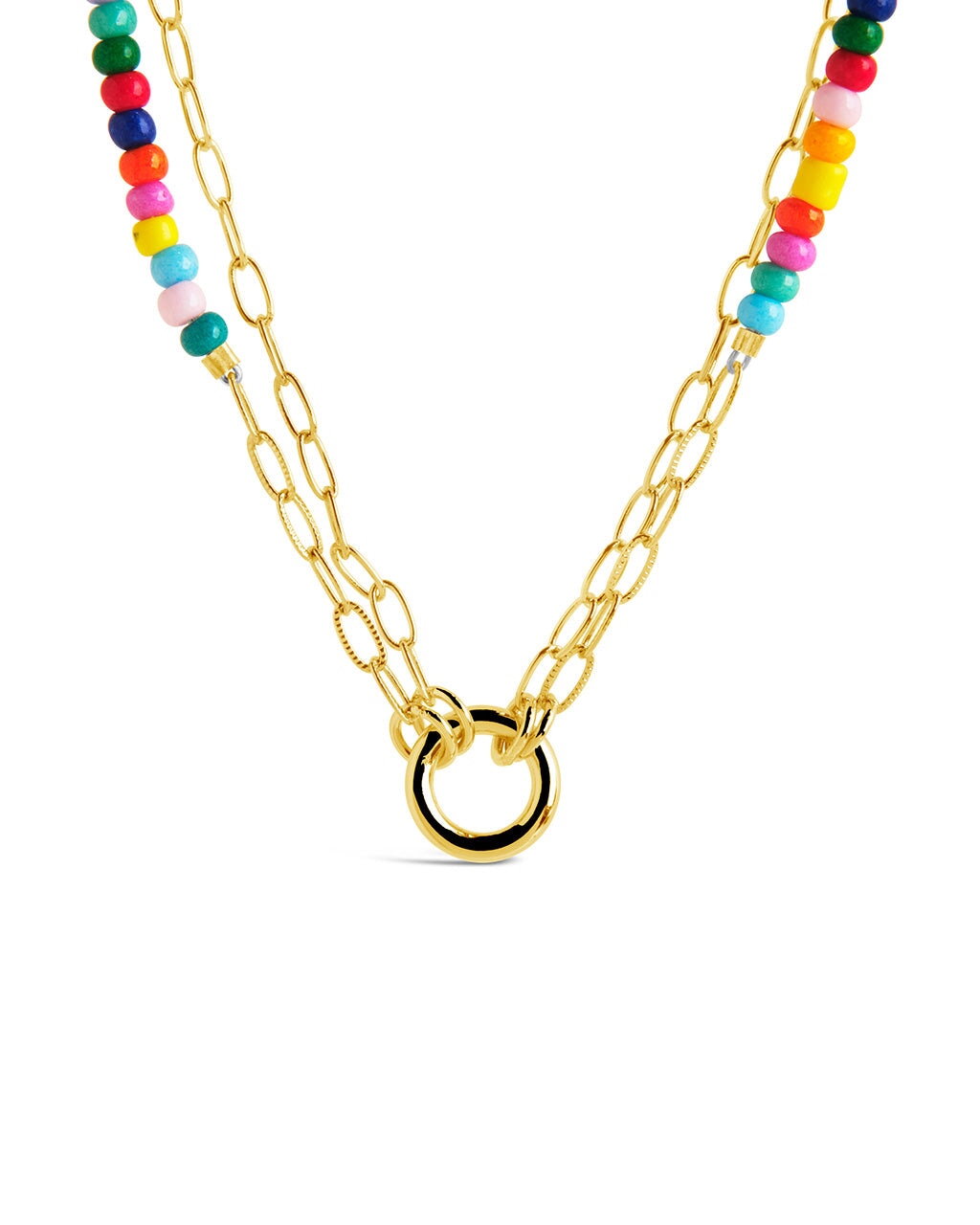 Iridiana Beaded Necklace Necklace Sterling Forever 
