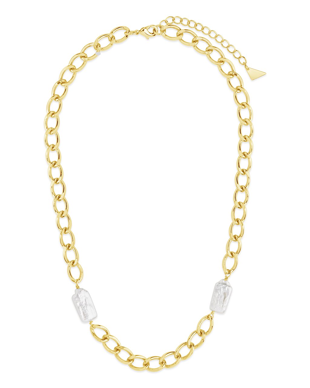 Pearl Chain Necklace Necklace Sterling Forever Gold 