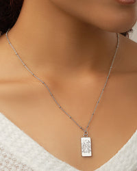 The Lovers Tarot Card Necklace Necklace Sterling Forever 