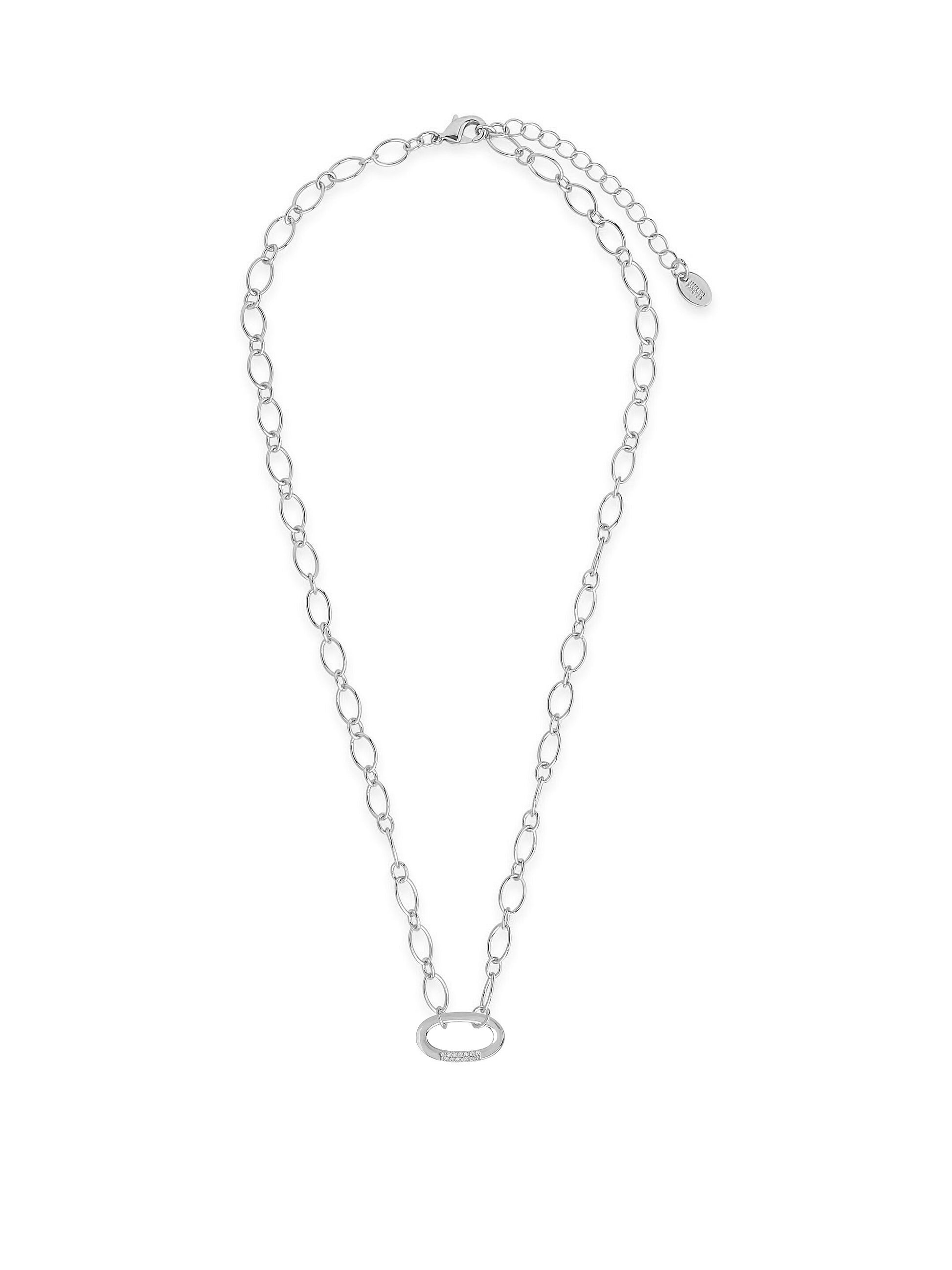 Illusion Lock Pendant - Sterling Forever